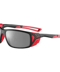 Cébé Lunettes De Soleil Cebe Proguide Black Red Matte Peak Grey Silver