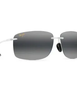 Lunettes De Soleil Maui Jim Hema Crystal Matte Gris Neutre