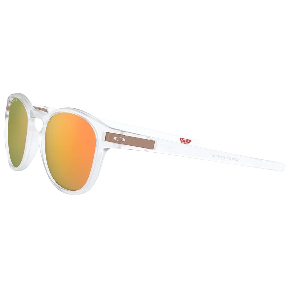 Lunettes De Soleil Oakley Latch Matte Clear Prizm Rose Gold Polarized 4 Lunettes De Soleil Oakley Latch Matte Clear Prizm Rose Gold Polarized – Image 2