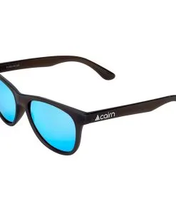 Lunettes De Soleil Cairn Foolish Mat Black Blue Polarized