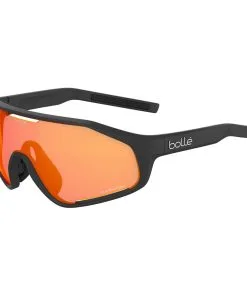 Lunettes De Soleil Bolle Shifter Black Matte Phantom Brown Red